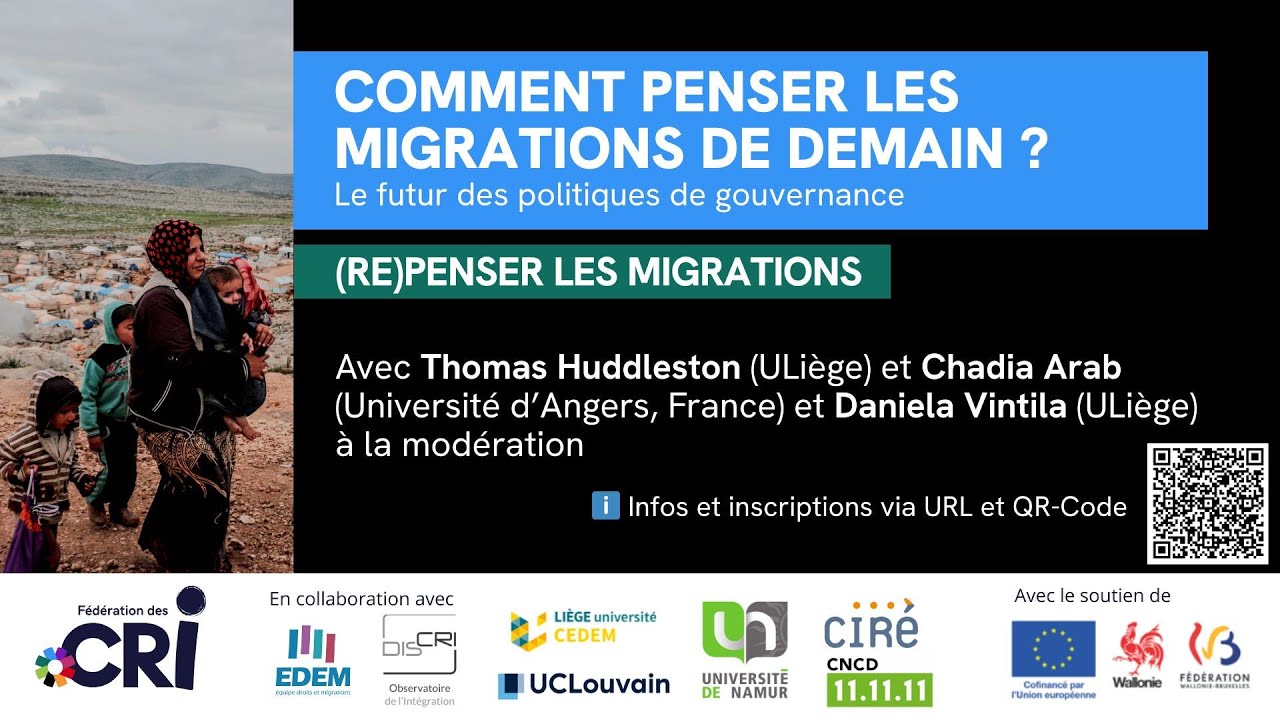 Comment penser les migrations de demain  Le futur des politiques de gouvernance