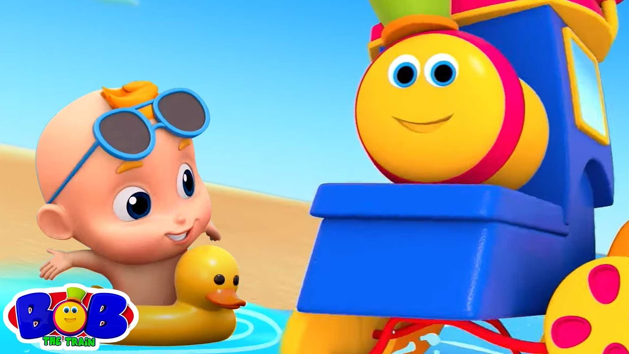 Đã đi đến bãi Biển + Thêm Video mầm non Và Bài Thơ Cho Trẻ Em - Bob Xe Lửa