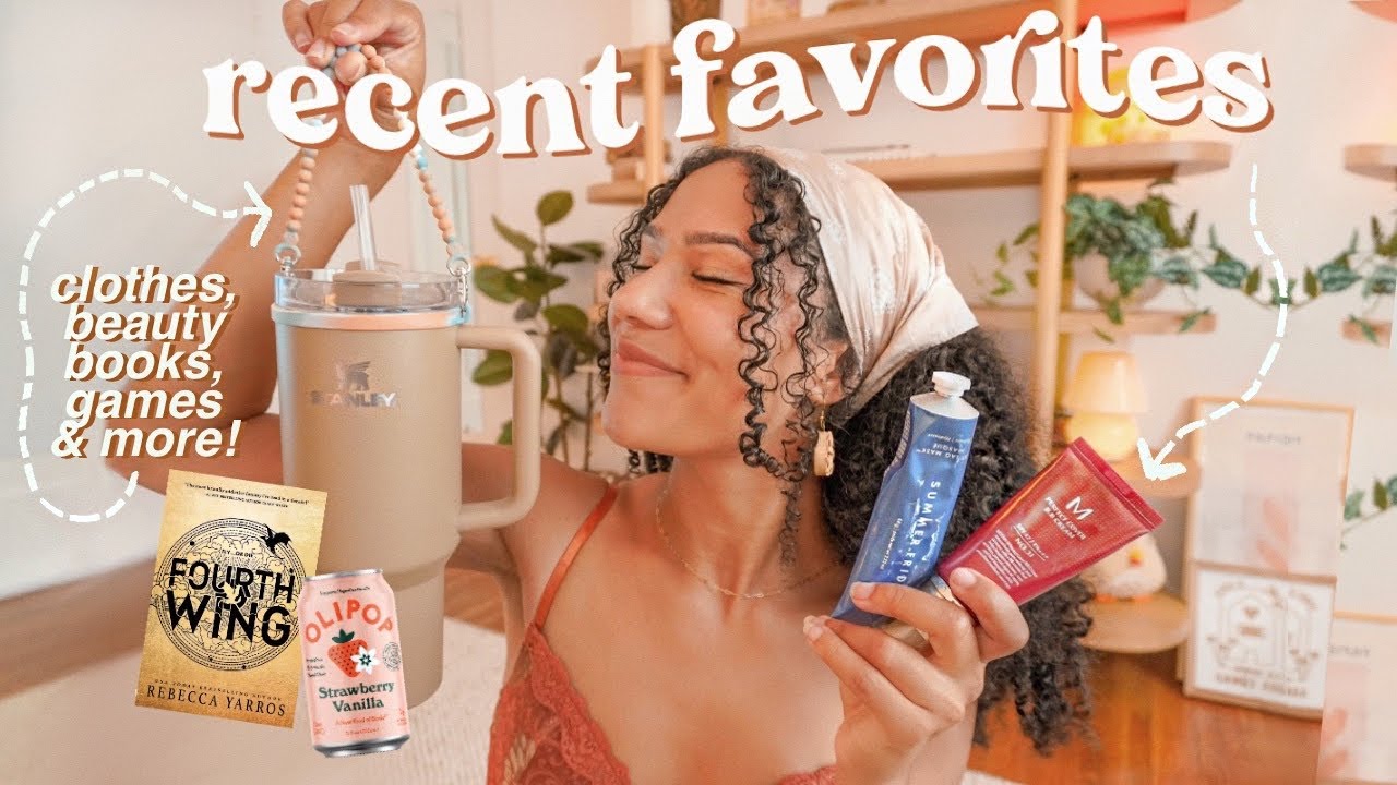 Recent Favorites: self-care, cozy clothes, books & more!