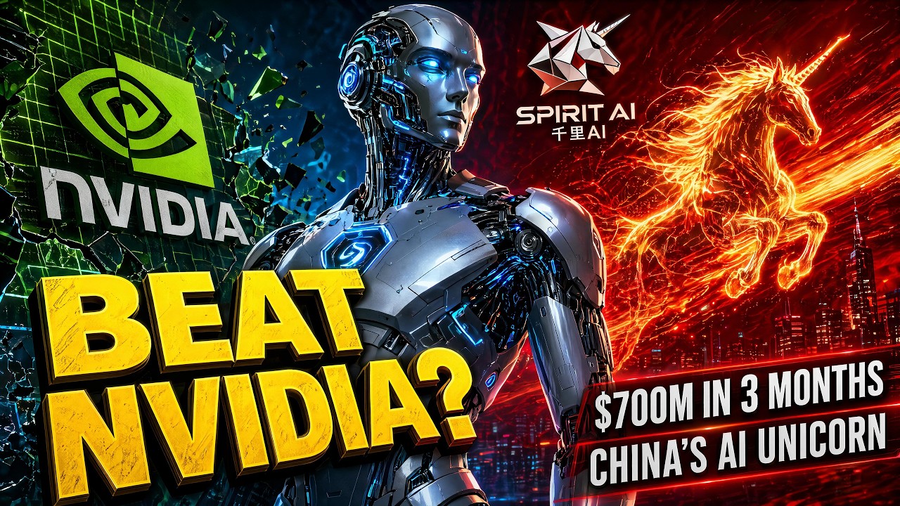 5 Billion in 3 Months! Spirit AI Crushes Nvidia to Top Global Rankings | China Embodied AI