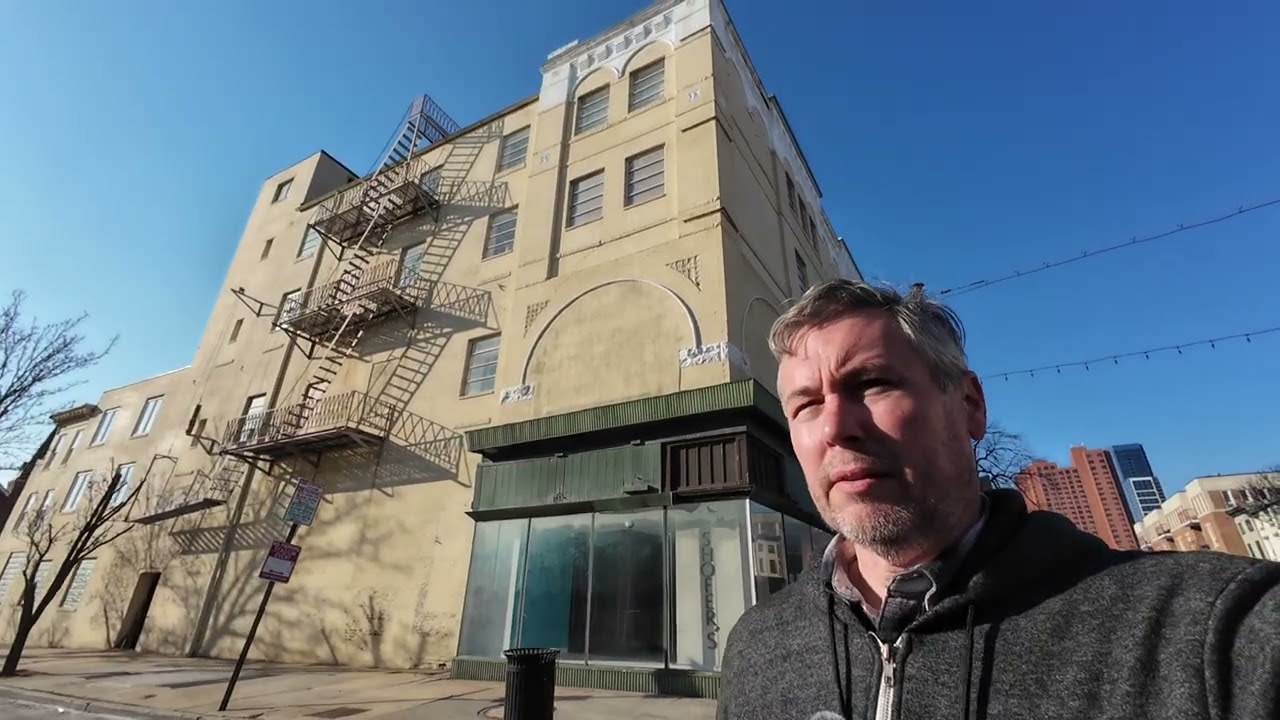 Inside the Shofer's Building in Federal Hill