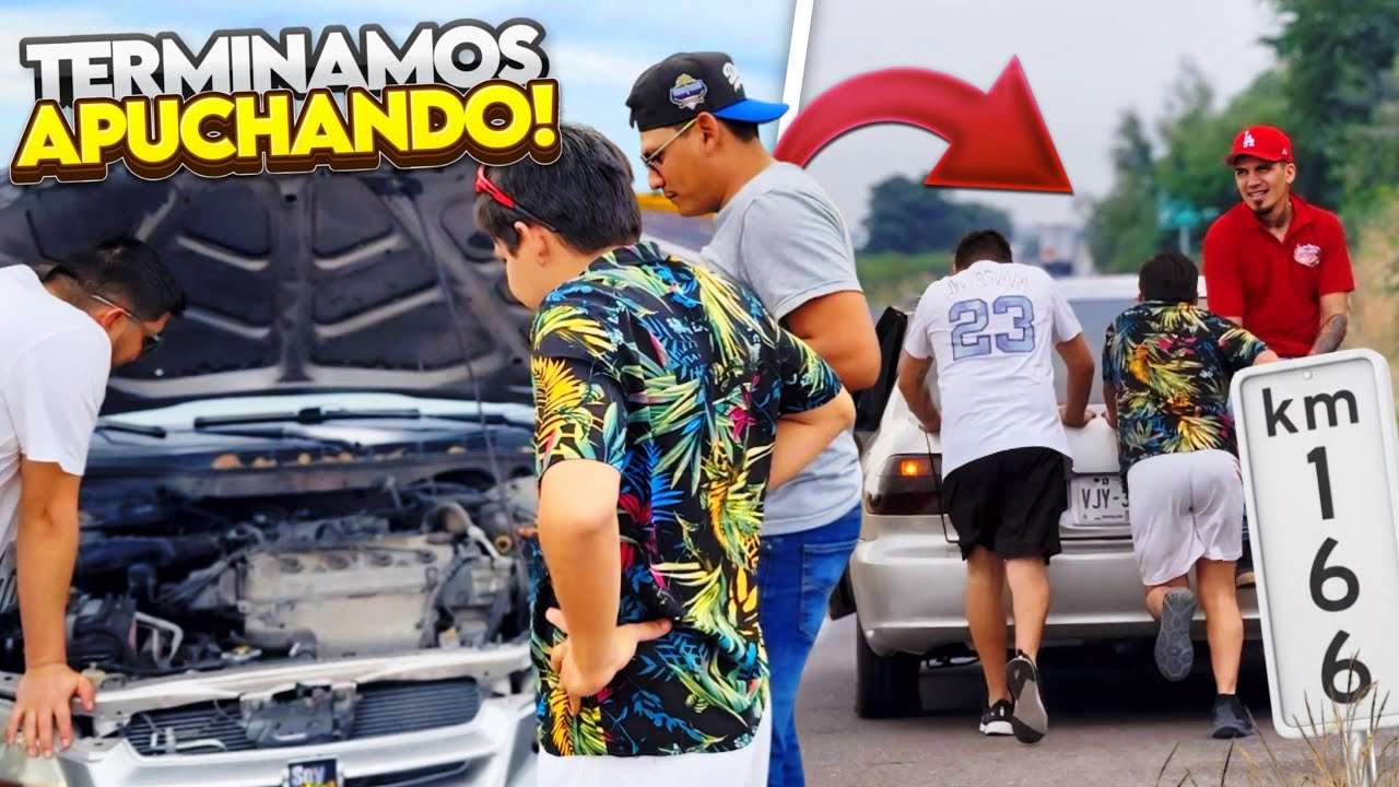 QUEDAMOS EN MEDIO DE LA NADA//APUCHAMOS EL CARRO DEL MANY A CULIACÁN 