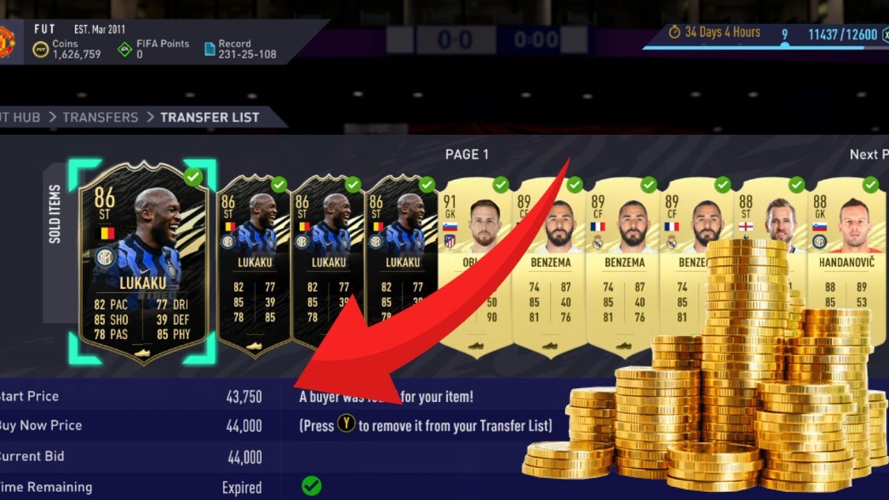 CRAZY PROFIT!!BLACK FRIDAY PANIC SELLING:FIFA 21 ULTIMATE TEAM TRADING METHODS: