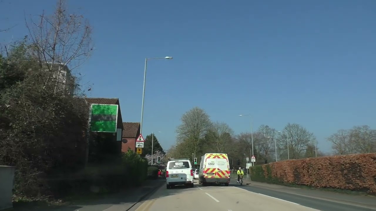 Driving On Bromwich Road A449 & Tybridge Street A44, Worcester, England 4th March 2026