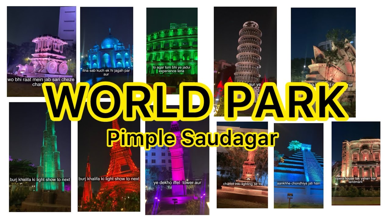 World park Pimple Saudagar #worldpark #pimplesaudagar #park 