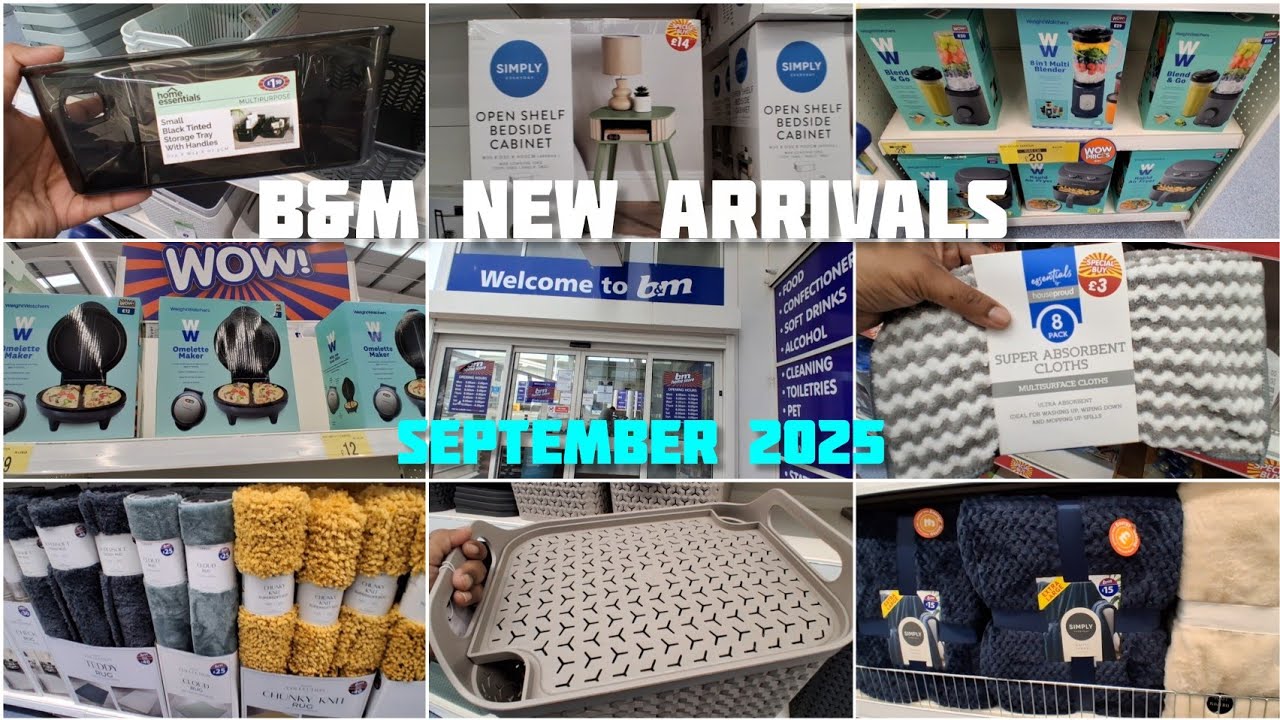 B&M SHOP WITH ME & HAUL | B&M SALE IN STORE AUTUMN 🍁 2025