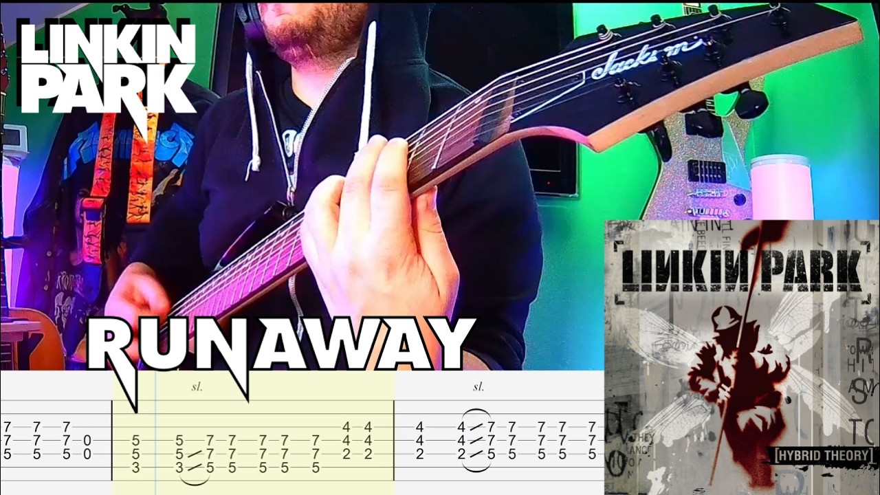 Linkin Park – Runaway | Full Guitar Cover + TAB