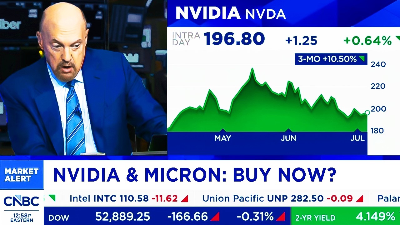 CNBC сегодня об акциях NVIDIA, Micron, SK Hynix, Samsung &mdash; Обзор NVDA