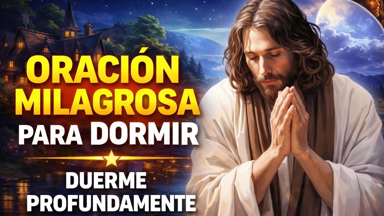 🙏DIOS CUIDA TU NOCHE | ORACIÓN PODEROSA PARA DORMIR🌃