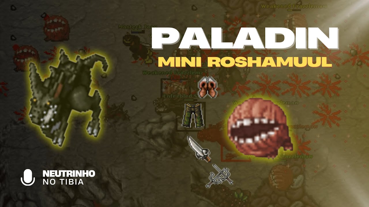 TIBIA - MINI ROSHAMUUL (FEYRIST NIGHTMARE) | PALADIN LEVEL 150+