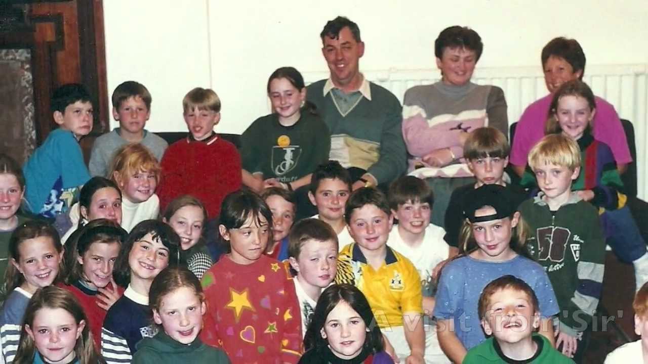 St Joseph's Primary School, Carryduff: P6 at Cabra Towers 1996