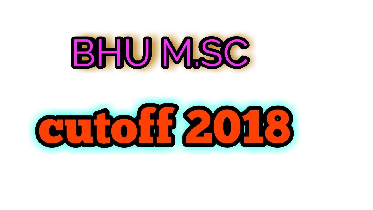 bhu pet cutoff 2018