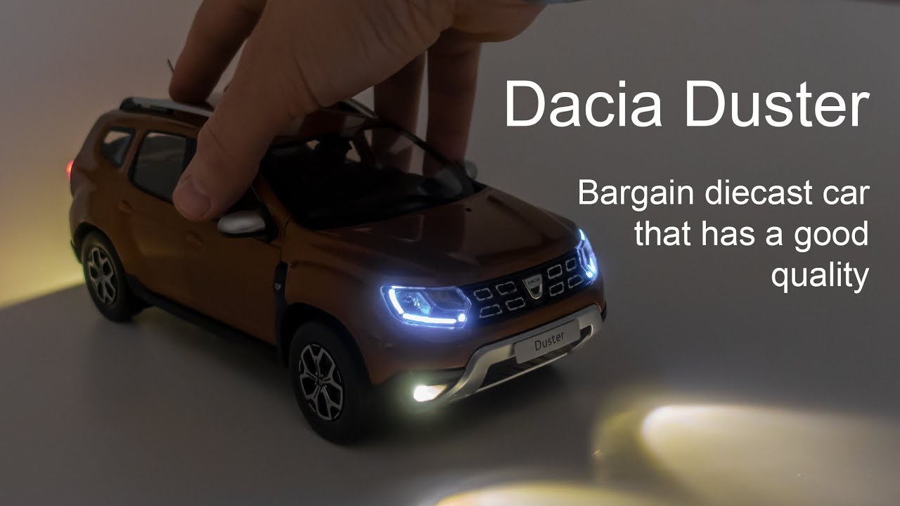 1:18 Realistic Dacia Duster 4WD - Miniature Diecast Renault Duster Model Car
