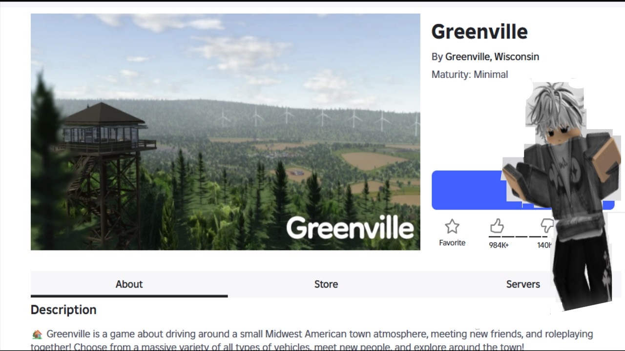 Playing Greenville choosing a random job 