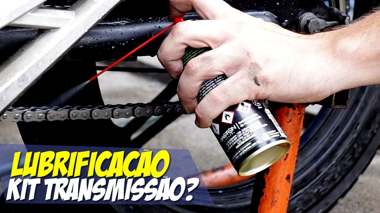 O QUE USAR PARA LUBRIFICAR A CORRENTE DA MOTO? Kit com retentor perde potência? Veja as respostas!