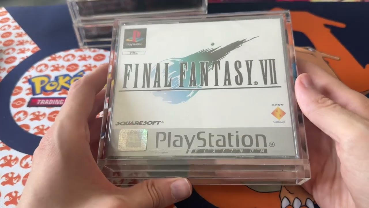 3 jeux vidéo exceptionnel sous blister Final fantasy PsOne
