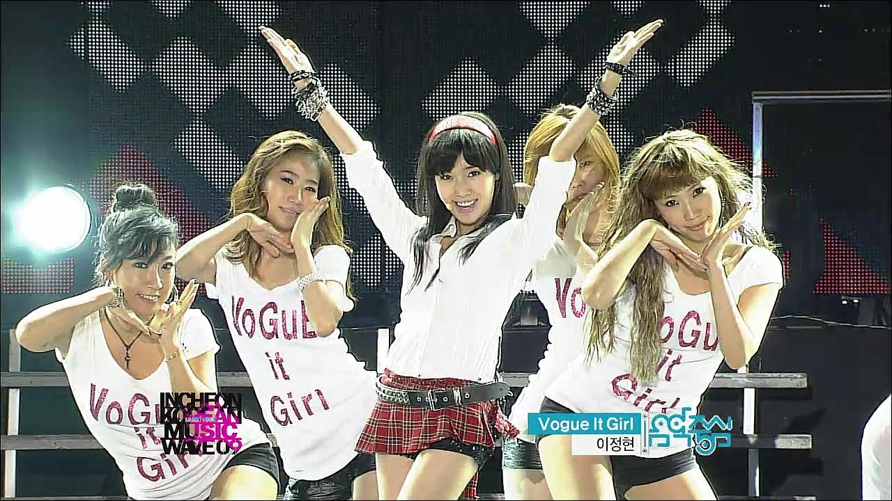 【TVPP】Lee Jung Hyun (AVA) - Wa + Vogue It Girl, 이정현 - 와 + 보그 잇 걸 @ Incheon Korean Music Wave Live