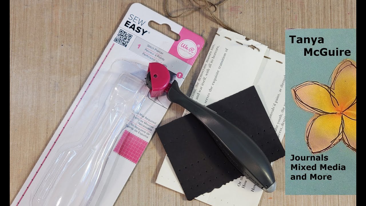 Sew Easy Stitch Piercer Tool for Hand Sewing on Paper