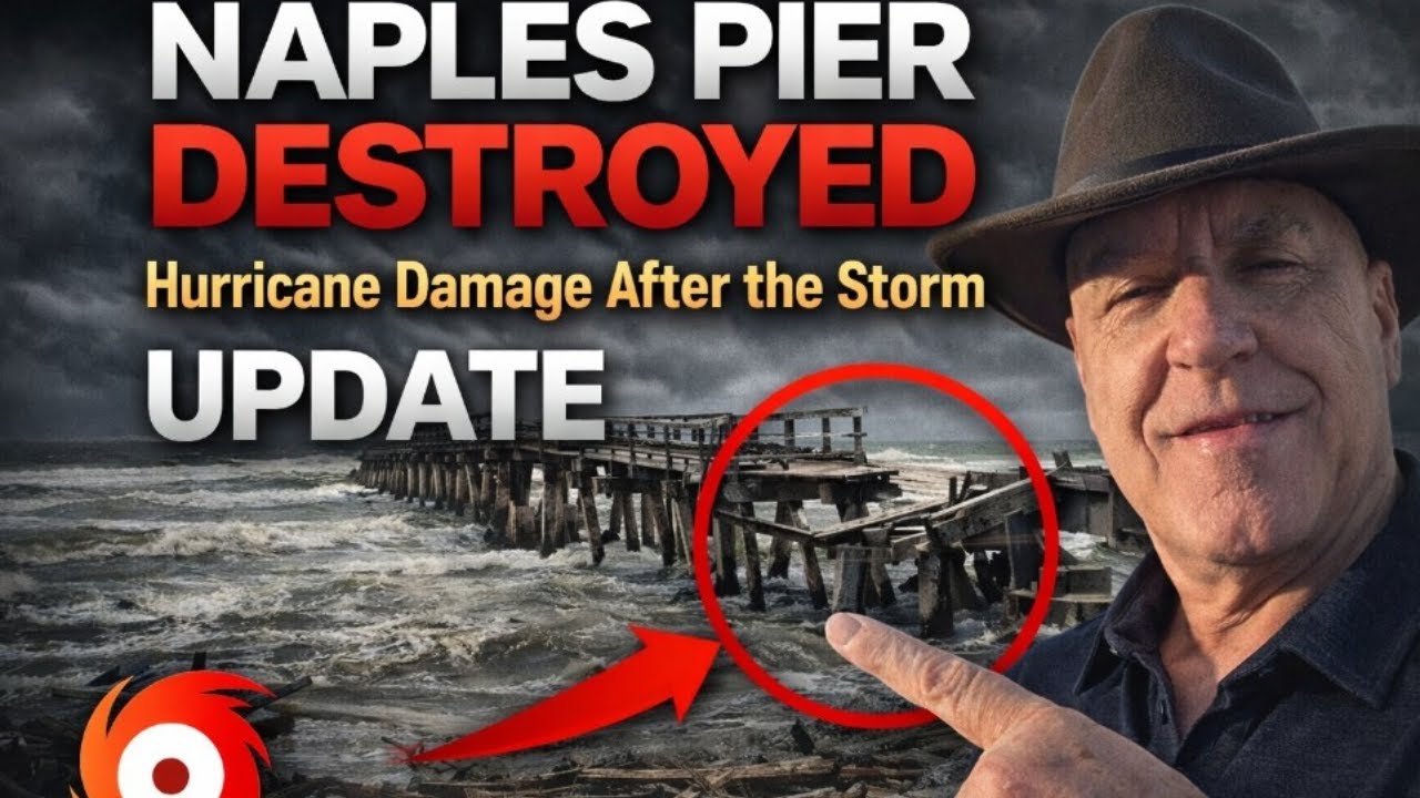 Naples Pier damage and repair update Video