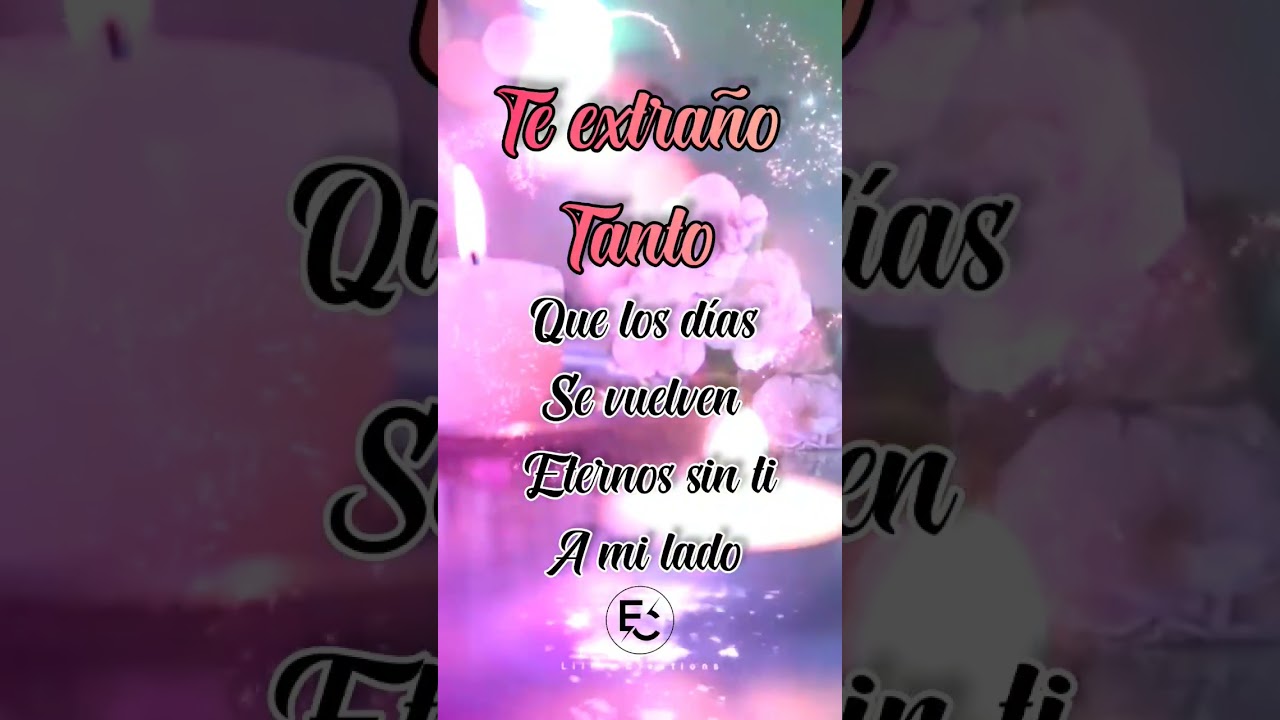 te extra&ntilde;o tanto, #amor #frases #teamo #parejas #viral #frasesdeamor #mensajesdeamor #feliz