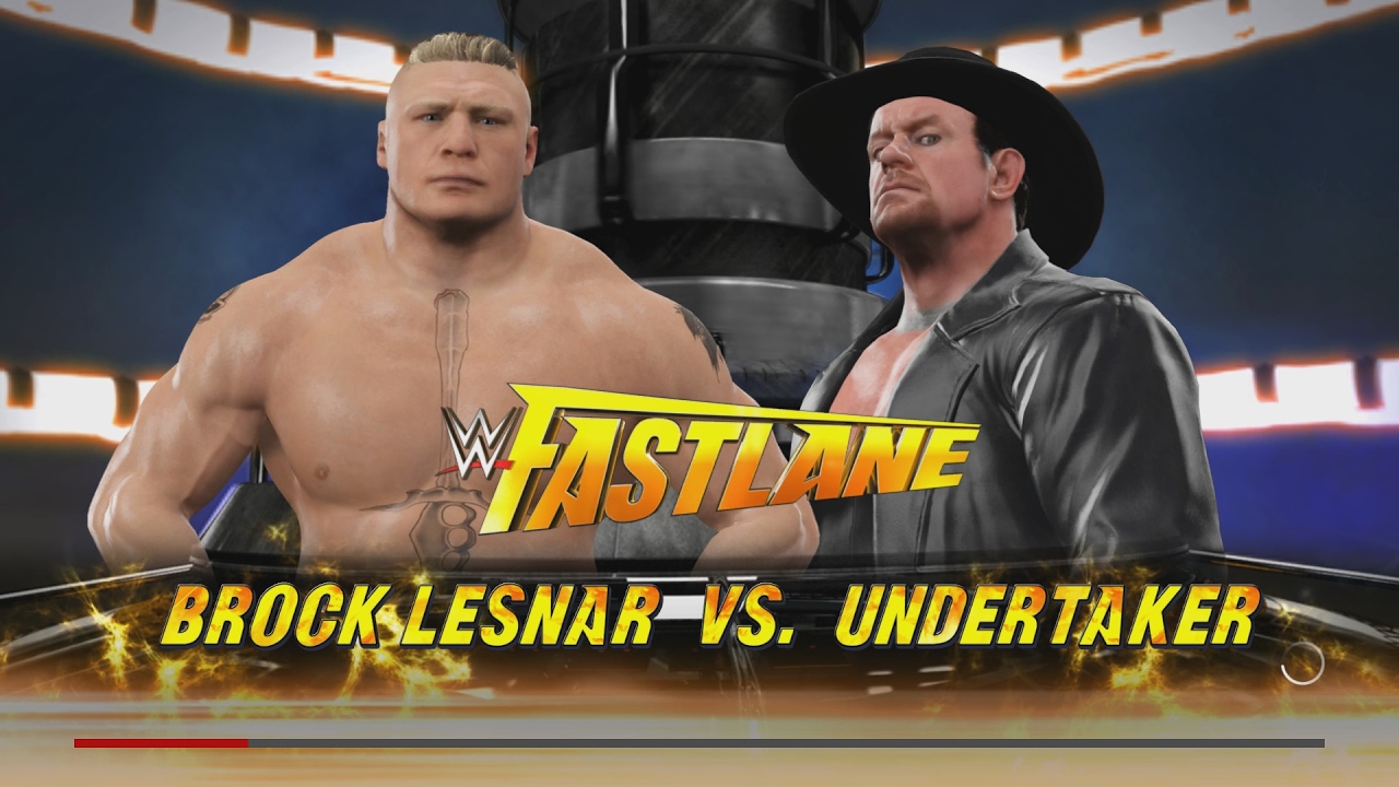 WWE 2K17 - Brock Lesnar vs The Undertaker [1080p 60FPS HD]