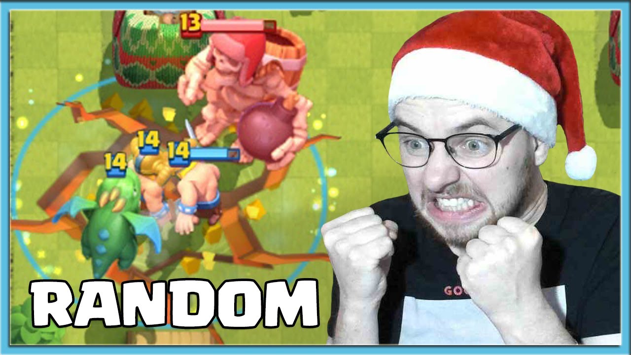 ❄ ОРУ НА СВОИХ ТИММЕЙТОВ В 2 НА 2! РАНДОМНЫЕ КОЛОДЫ / Clash Royale