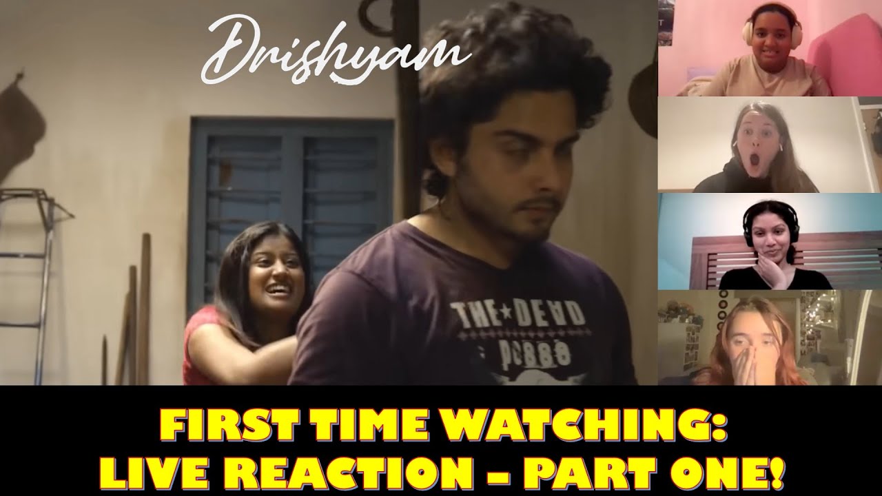 Drishyam (Malayalam) Movie Reaction *Part One*! FIRST TIME WATCHING!