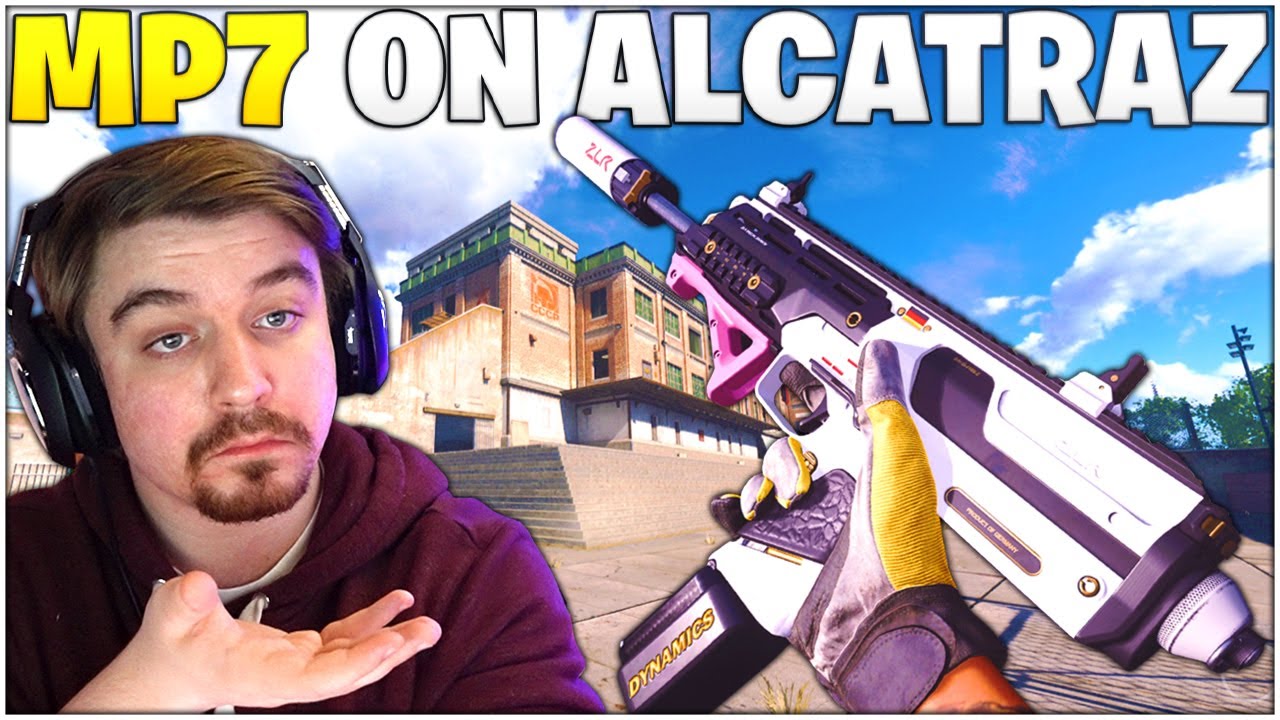 The MP7 On Alcatraz - Worth Using In Season 4!? *Best MP7 Setup* (Rebirth Island - Warzone)