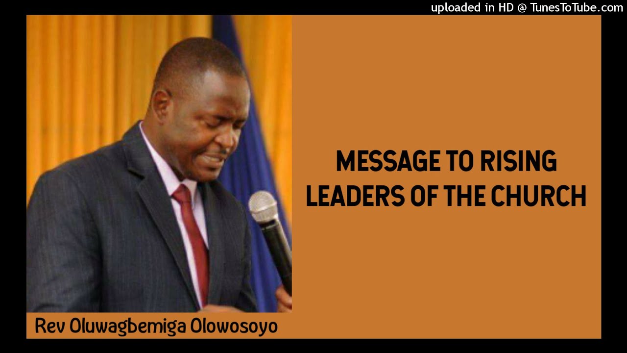 Послание восходящим лидерам церкви