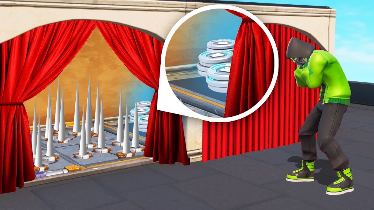 OPEN The CORRECT CURTAIN Or DIE! (Fortnite *MINIGAME*)
