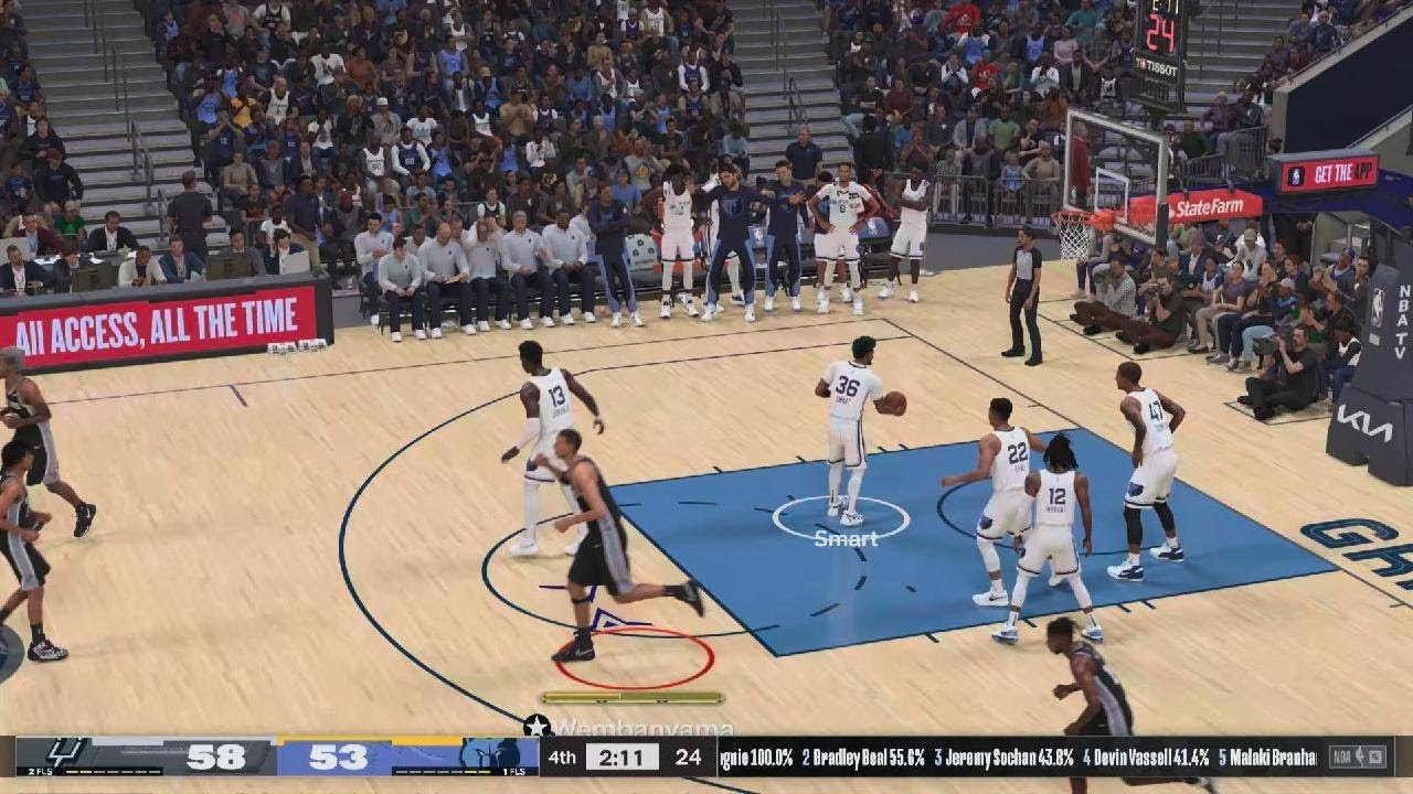 Wemby tips in to take away game