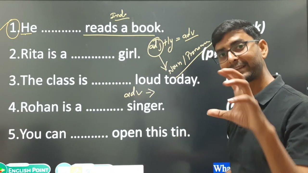 adjective and adverbs in English
