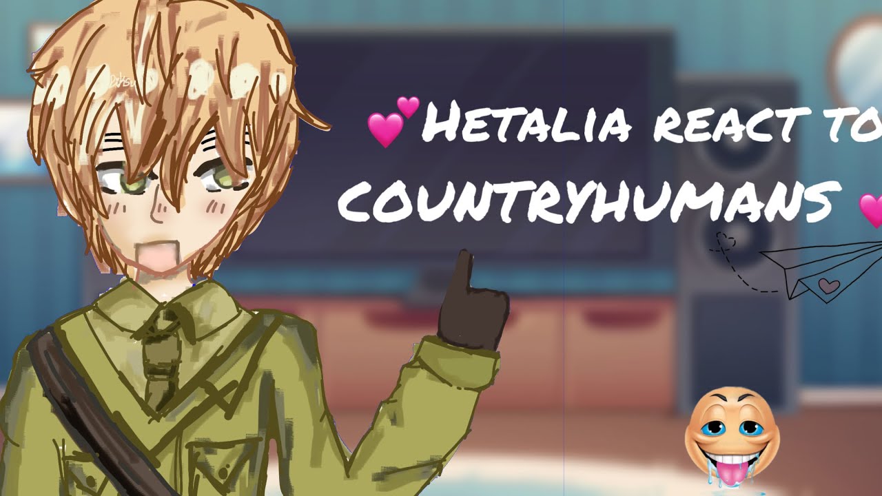 HETALIA REACTS TO COUNTRYHUMANS ||pt.1|| 2X‼️