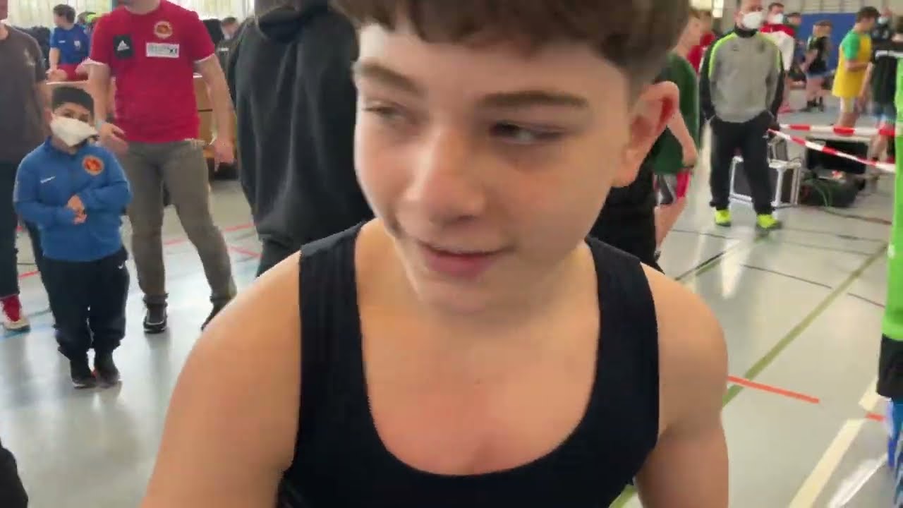 Daniil Shrubkovsky iSAV Torgelow-Zelemkhan Zubairaev HAC Stralsund. B-Jugend GR 52 kg.