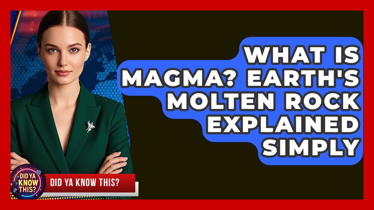 What Is Magma? Earth's Molten Rock Explained Simply - Did Ya Know This