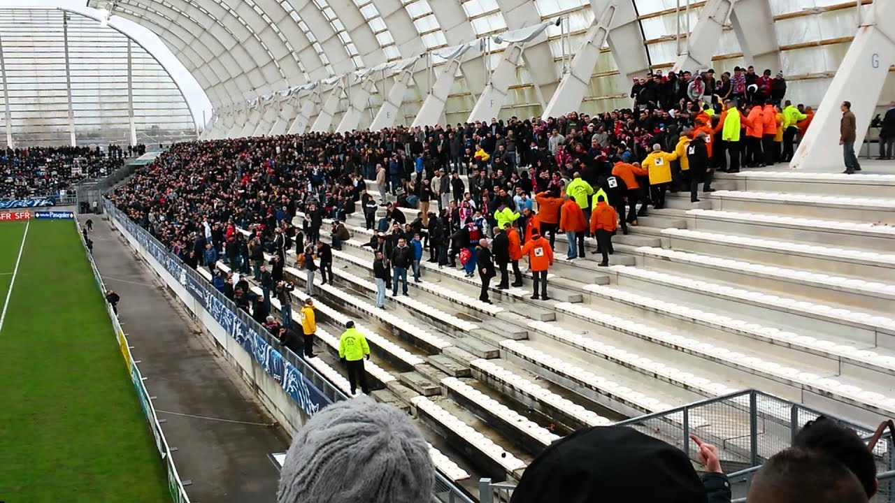 ▶AC Amiens-LOSC◀ Marseillaise par les lillois.