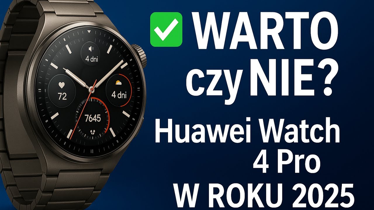 Huawei Watch 4 Pro! Czy WARTO w Roku 2025? | Recenzja