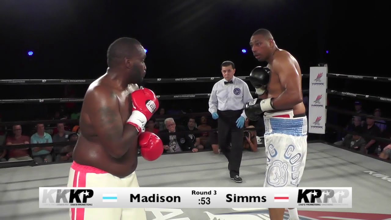 COLBY MADISON VS ROBERT SIMMS FULL FIGHT