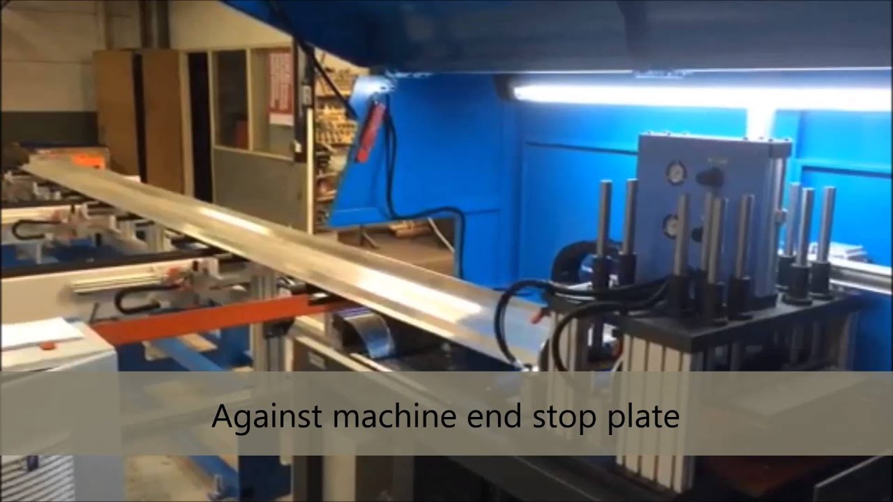 Industrial straight sawing line - MPS Techniek