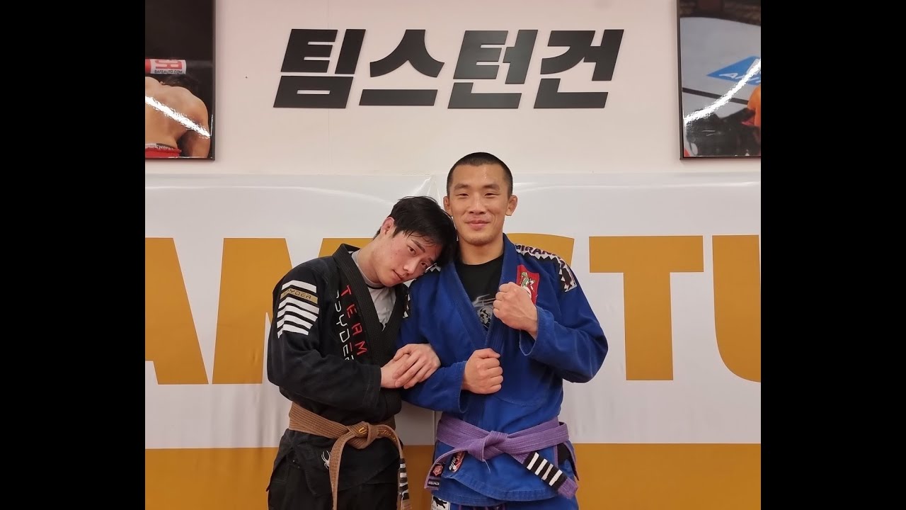 UDT 파이터 김상욱 선수와 주짓수 스파링