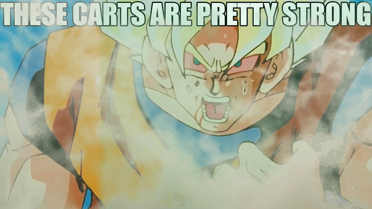 Goku hits a blinker (without coughing)
