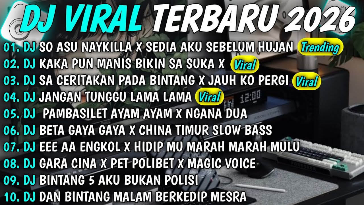 DJ TIKTOK TERBARU 2026 🎵 - JEDAG JEDUG FULL BASS TERBARU - CAMPURAN VIRAL TIKTOK 