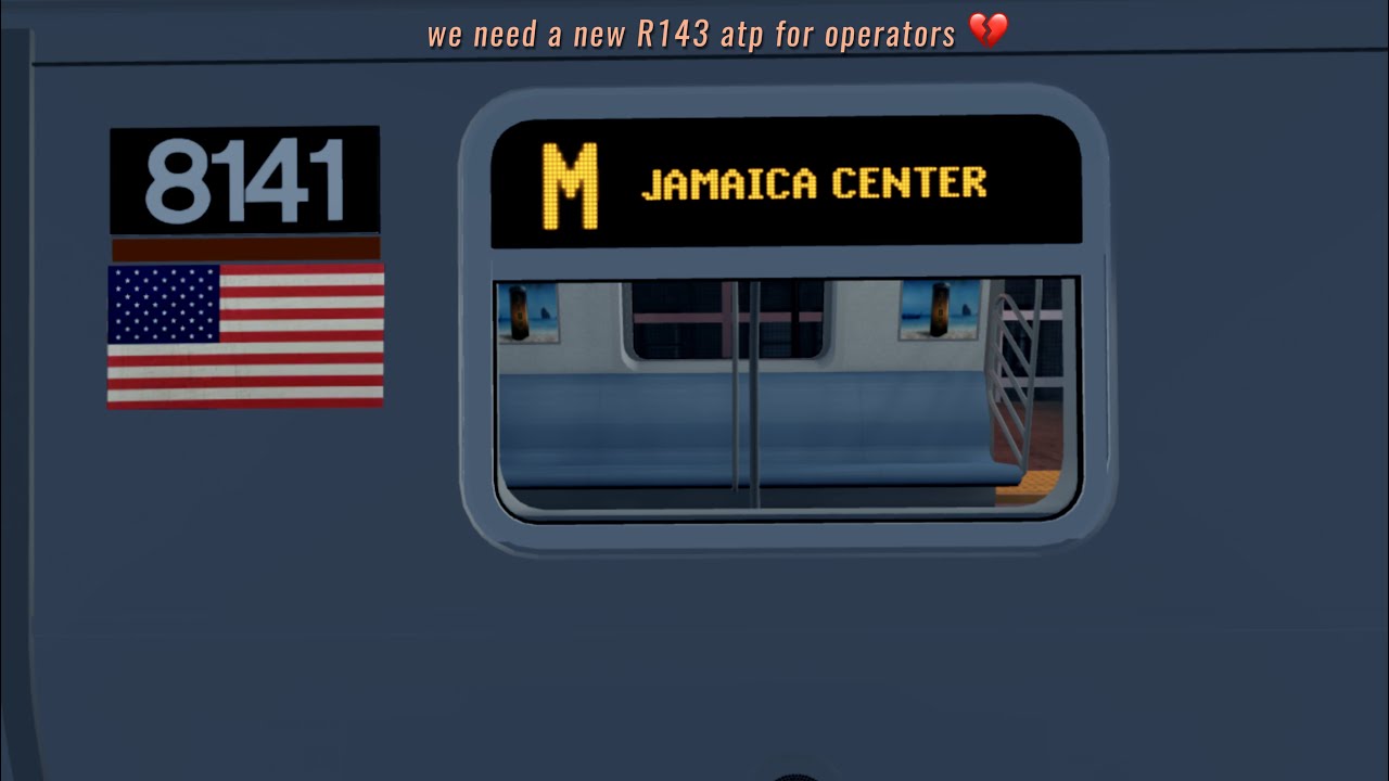 (read description) the R143 is old ngl: Operating the R143v1 from Marcy Avenue to Jamaica Center