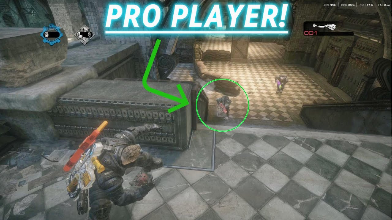 Gears of war Reloaded: Ranked Execution vs A Pro Player...(insane clutch ending)