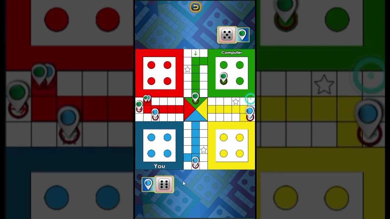 Ludo Game 2 Players | Ludo King 2 Players | Ludo Games and Fun Gameplay |#ludostar #gameplay #viral
