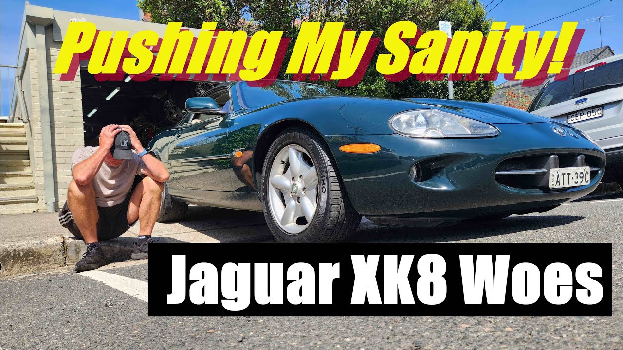 У меня с моим Jaguar XK8 отношения типа «любовь-ненависть»! Он доводит меня до предела!