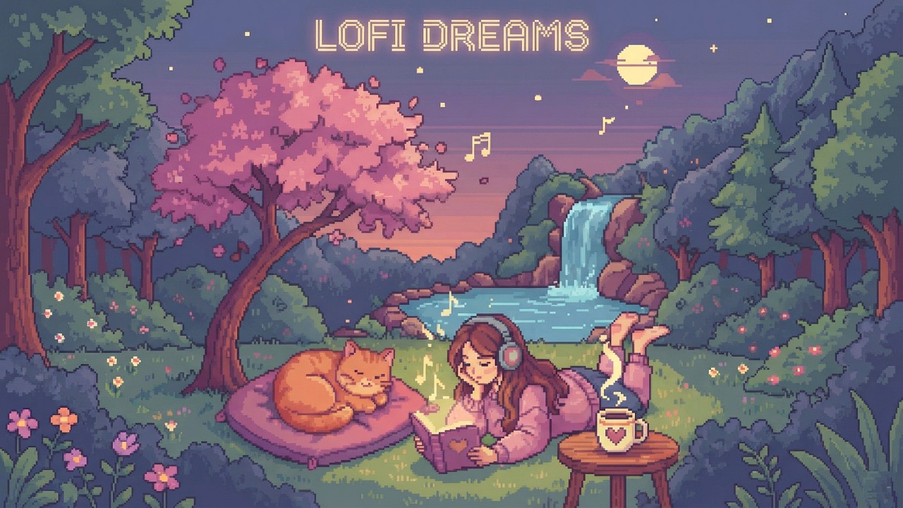 Lofi to Study focus & relaxing 🌙