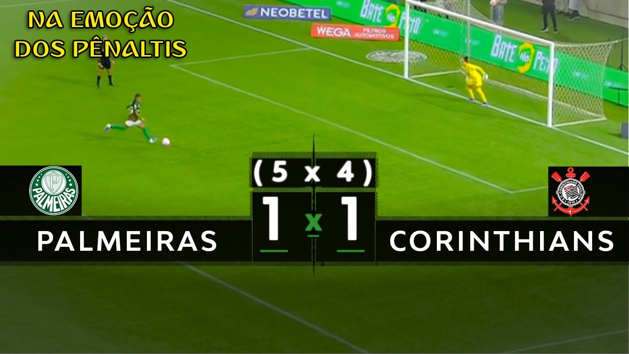 Palmeiras x Corinthians | PÊNALTIS & Melhores Momentos | FINAL Supercopa do Brasil Feminina