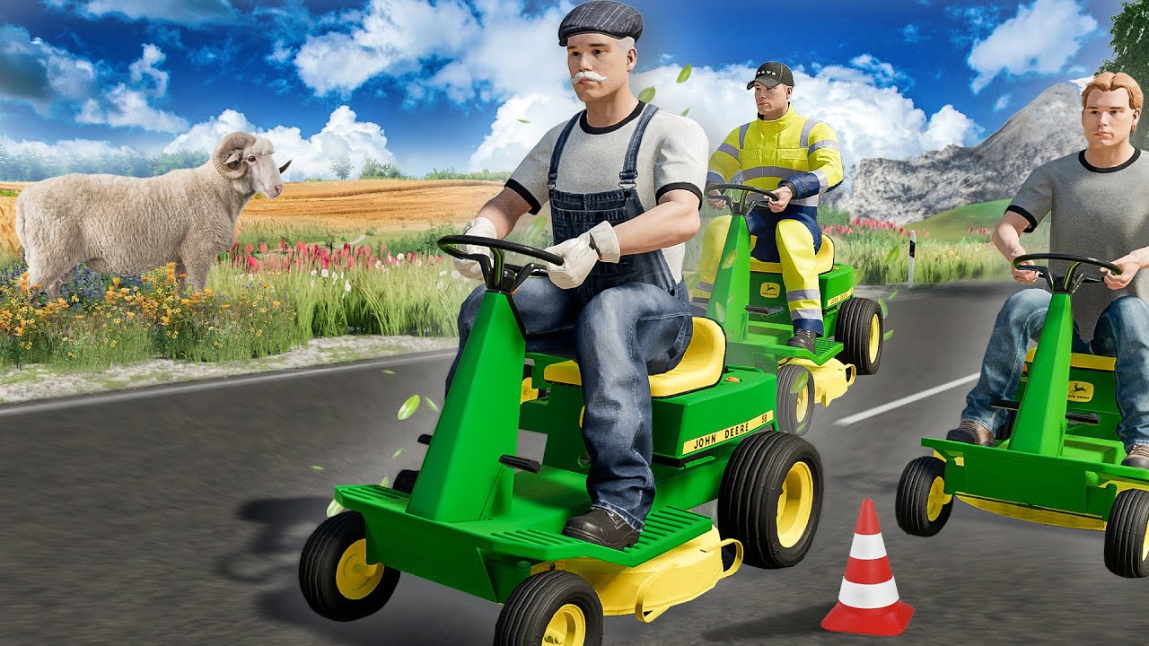 Das Rasenmäher-Rennen! | LS22 Challengers #4 | Farming Simulator 22