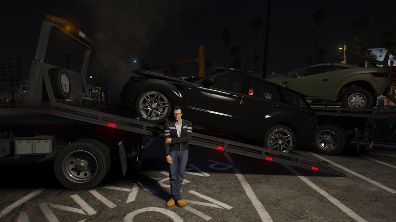 Getting a job as a tow truck driver | NoPixel 4.0 GTA RP